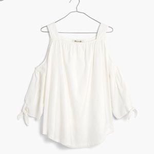 Madewell Cold Shoulder Top